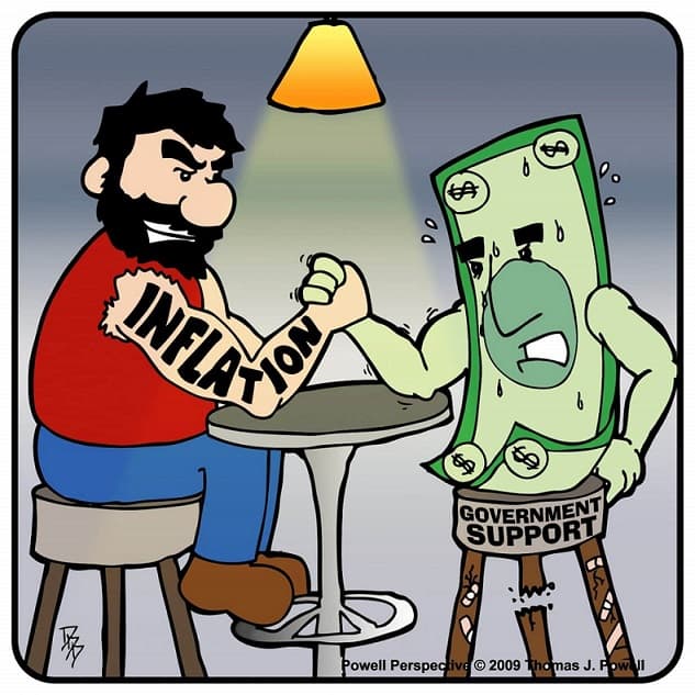 Inflation Cartoon Inflation Cartoon