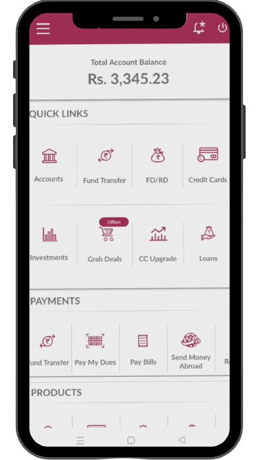 Login page with the ‘Payments’ tab and ‘Send Money Abroad’ within