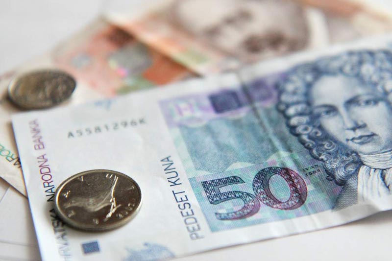 Croatian Kuna Note